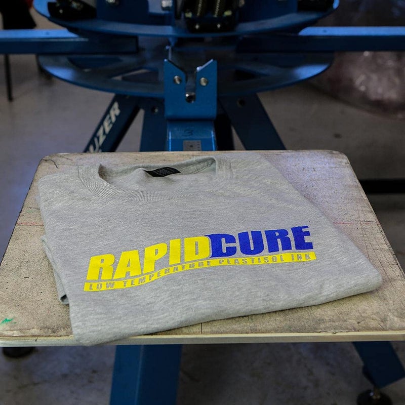 Screen Print Direct حبر الطباعة بالشاشة رابد كيور® أصفر (8 أونصة) - حبر بلاستيسول للطباعة بالشاشة، طلاء قماش سريع التجفيف - طباعة الشاشة المباشرة®، صنع في الولايات المتحدة - Image 4